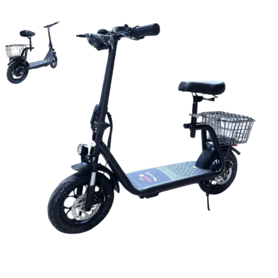 صورة سكوتر أبو سلة 48 فولت – النيلي العصري